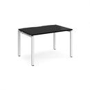 Adapt Single Desk 800mm Deep - Black - NWOF