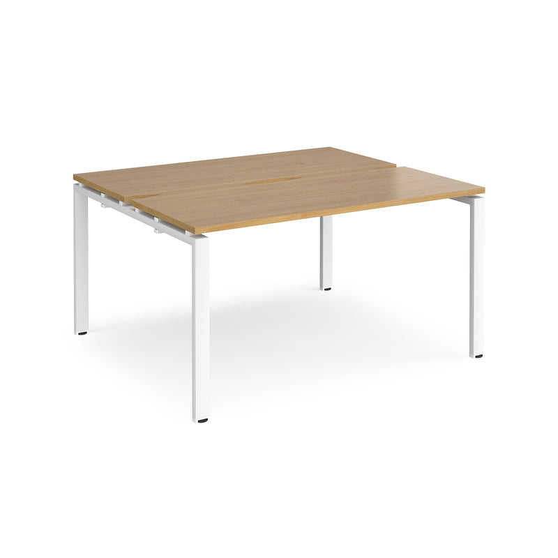 Adapt Back to Back Desks 600mm Deep - Oak