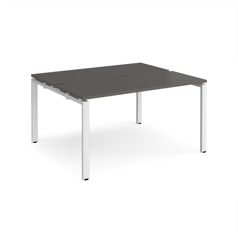 Adapt Back to Back Desks 600mm Deep - Storm Grey