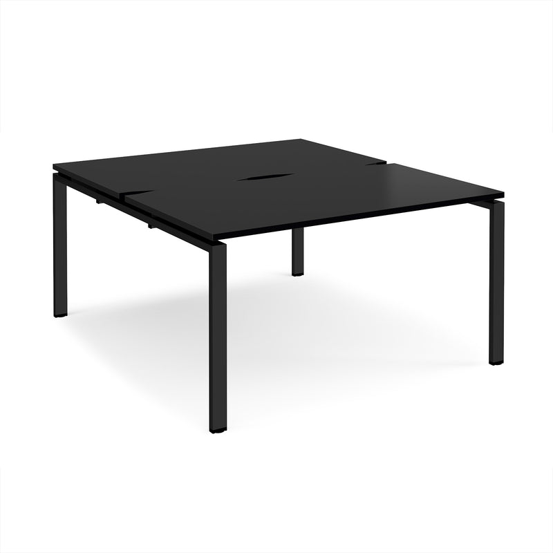 Adapt Back to Back Desks 800mm Deep - Black