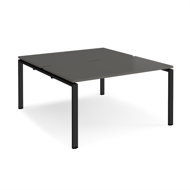 Adapt Back to Back Desks 800mm Deep - Storm Grey
