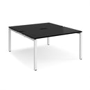 Adapt Back to Back Desks 800mm Deep - Black - NWOF