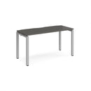 Adapt Single Desk 600mm Deep - Storm Grey - NWOF