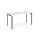 Adapt Single Desk 600mm Deep - White - NWOF