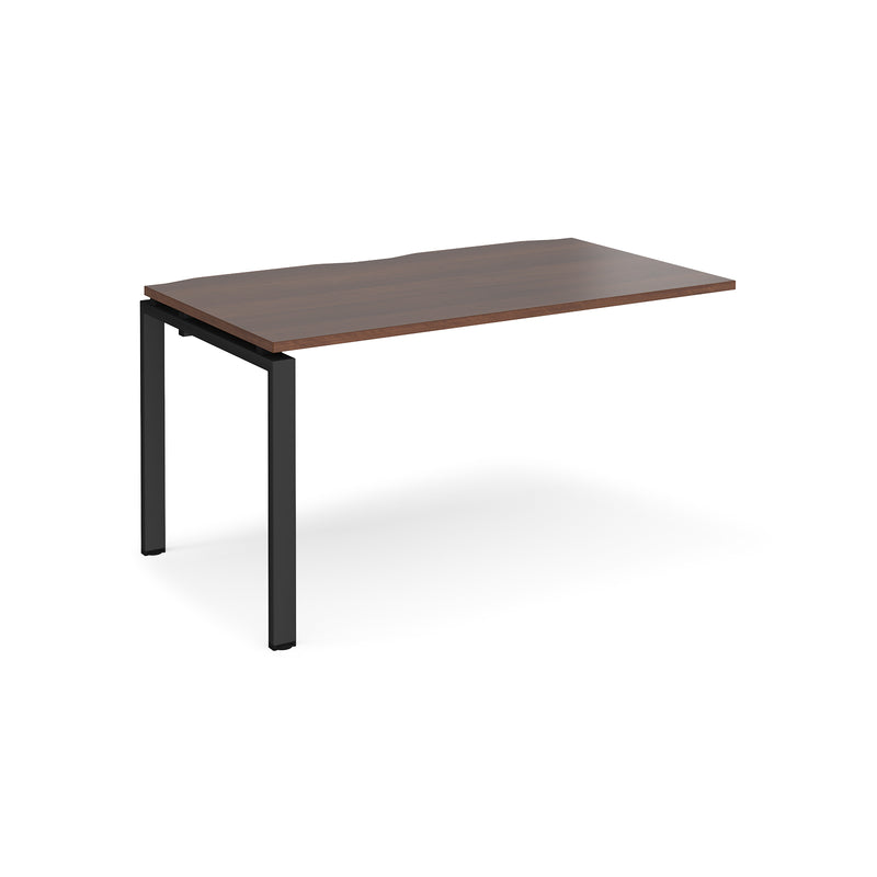 Adapt Add On Single Unit 800mm Deep - Walnut - NWOF