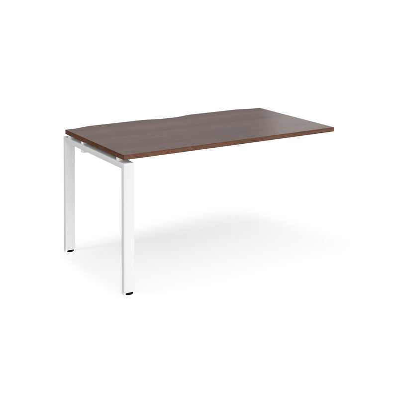 Adapt Add On Single Unit 800mm Deep - Walnut - NWOF