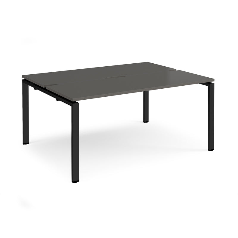 Adapt Back to Back Desks 600mm Deep - Storm Grey