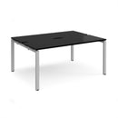 Adapt Back to Back Desks 600mm Deep - Black - NWOF