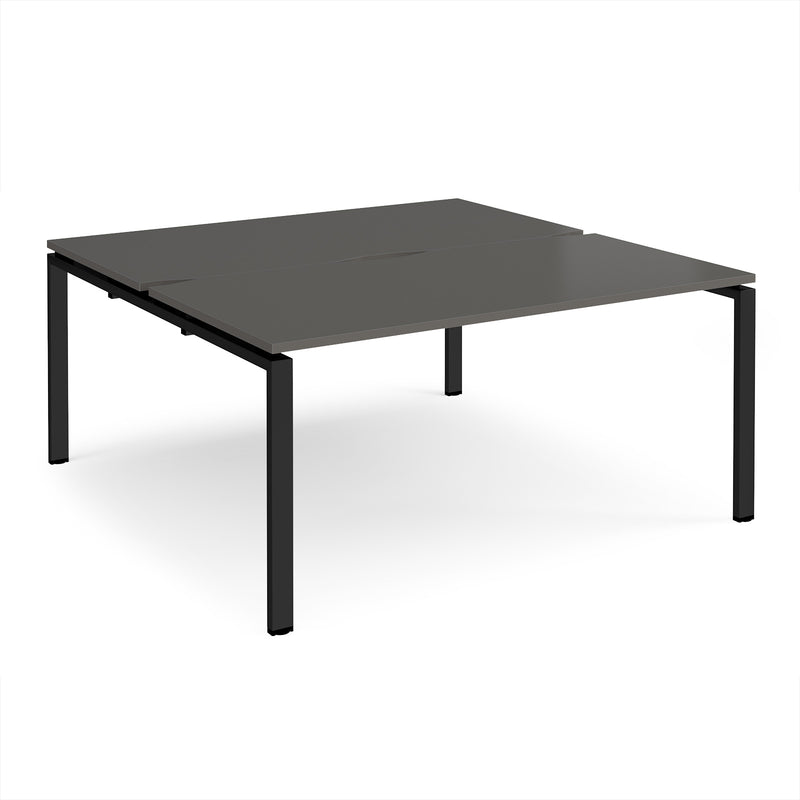 Adapt Back to Back Desks 800mm Deep - Storm Grey