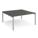 Adapt Back to Back Desks 800mm Deep - Storm Grey - NWOF