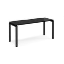 Adapt Single Desk 600mm Deep - Black - NWOF
