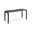 Adapt Single Desk 600mm Deep - Storm Grey - NWOF