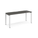 Adapt Single Desk 600mm Deep - Storm Grey - NWOF