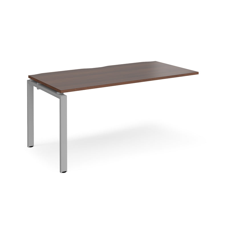 Adapt Add On Single Unit 800mm Deep - Walnut - NWOF
