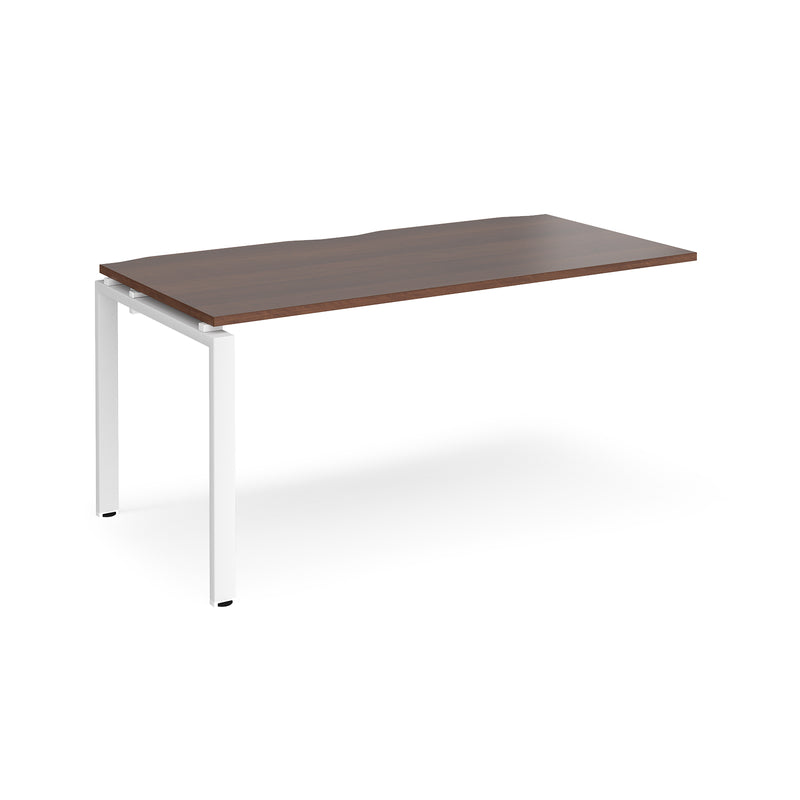 Adapt Add On Single Unit 800mm Deep - Walnut - NWOF