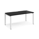 Adapt Single Desk 800mm Deep - Black - NWOF