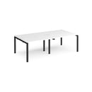 Adapt Double Back to Back Desks 600mm Deep - White - NWOF