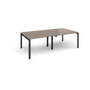 Adapt Rectangular Boardroom Table - Barcelona Walnut - NWOF