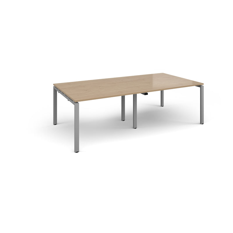 Adapt Rectangular Boardroom Table - Kendal Oak