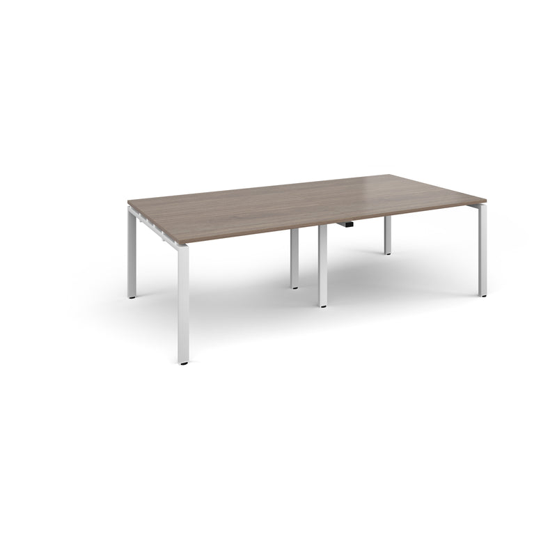 Adapt Rectangular Boardroom Table - Barcelona Walnut