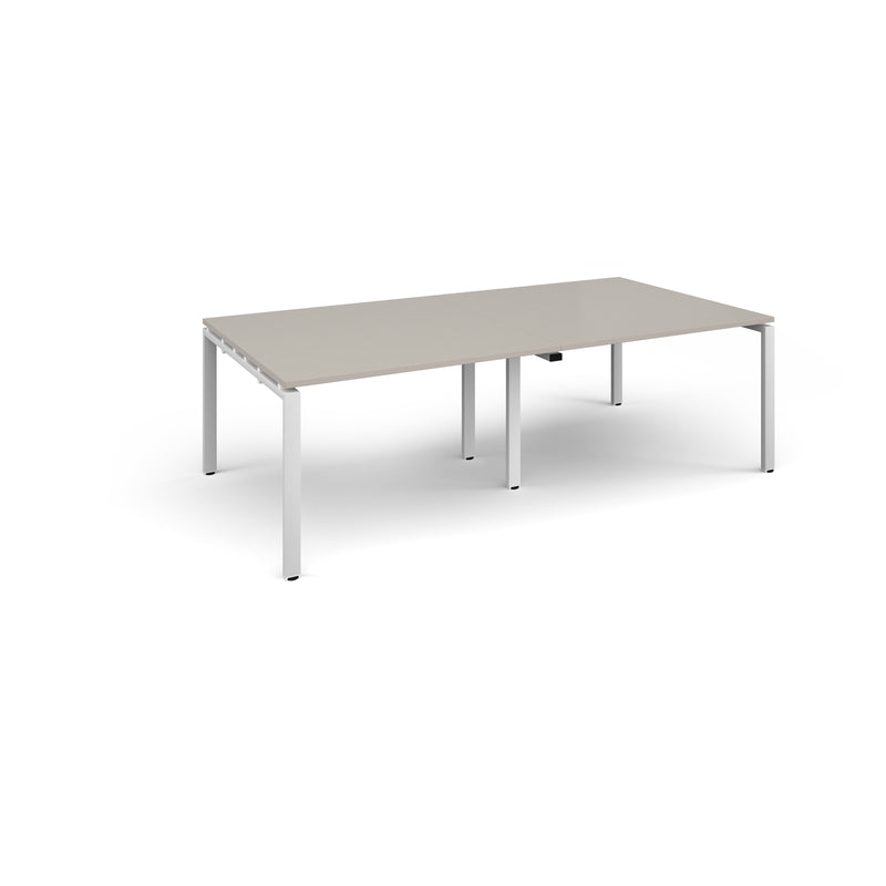 Adapt Rectangular Boardroom Table - Light Grey