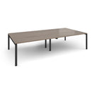 Adapt Rectangular Boardroom Table - Barcelona Walnut - NWOF