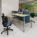 Elev8 Vertical Cable Chain For Back-To-Back Desks - Black - NWOF