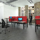 Elev8 Vertical Cable Chain For Back-To-Back Desks - Black - NWOF