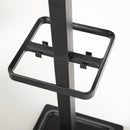 Epsilon Coat Stand With 4 Coat Hooks & 4 Umbrella Hooks - Black