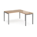 Adapt Desk With 800mm Return - Beech - NWOF