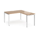 Adapt Desk With 800mm Return - Beech - NWOF