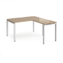 Adapt Desk With 800mm Return - Kendal Oak