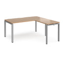 Adapt Desk With 800mm Return - Beech - NWOF
