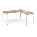 Adapt Desk With 800mm Return - Beech - NWOF