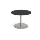 Eternal Circular Boardroom Table - Black - NWOF