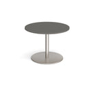 Eternal Circular Boardroom Table - Onyx Grey - NWOF