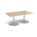 Eternal Rectangular Boardroom Table - Kendal Oak - NWOF