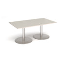 Eternal Rectangular Boardroom Table - Light Grey - NWOF