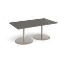 Eternal Rectangular Boardroom Table - Onyx Grey - NWOF
