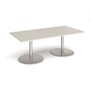 Eternal Rectangular Boardroom Table - Light Grey - NWOF