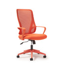 Eva Mesh Back Task Chair - Orange - NWOF