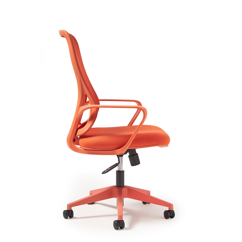 Eva Mesh Back Task Chair - Orange