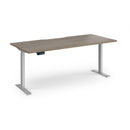 Dams Elev8 Contract Sit-Stand Desk 1800mm with adjustable height and sleek surface, ideal for ergonomic office workspace.