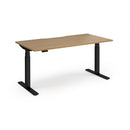 Dams Elev8 Luxe straight sit-stand desk in 1600mm with adjustable height and modern design