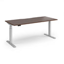 Dams Elev8 Luxe straight sit-stand desk in 1800mm with a modern wooden finish and adjustable height for ergonomic workspace.