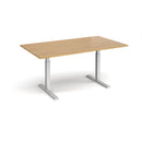 Elev8 Touch Rectangular Boardroom Table - Oak - NWOF