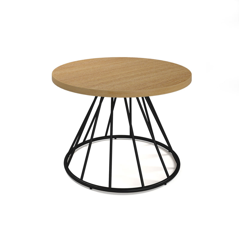 Figaro Coffee Table With Black Spiral Base - NWOF