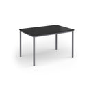 Flexi 25 Rectangular Table With Graphite Frame - Black - NWOF