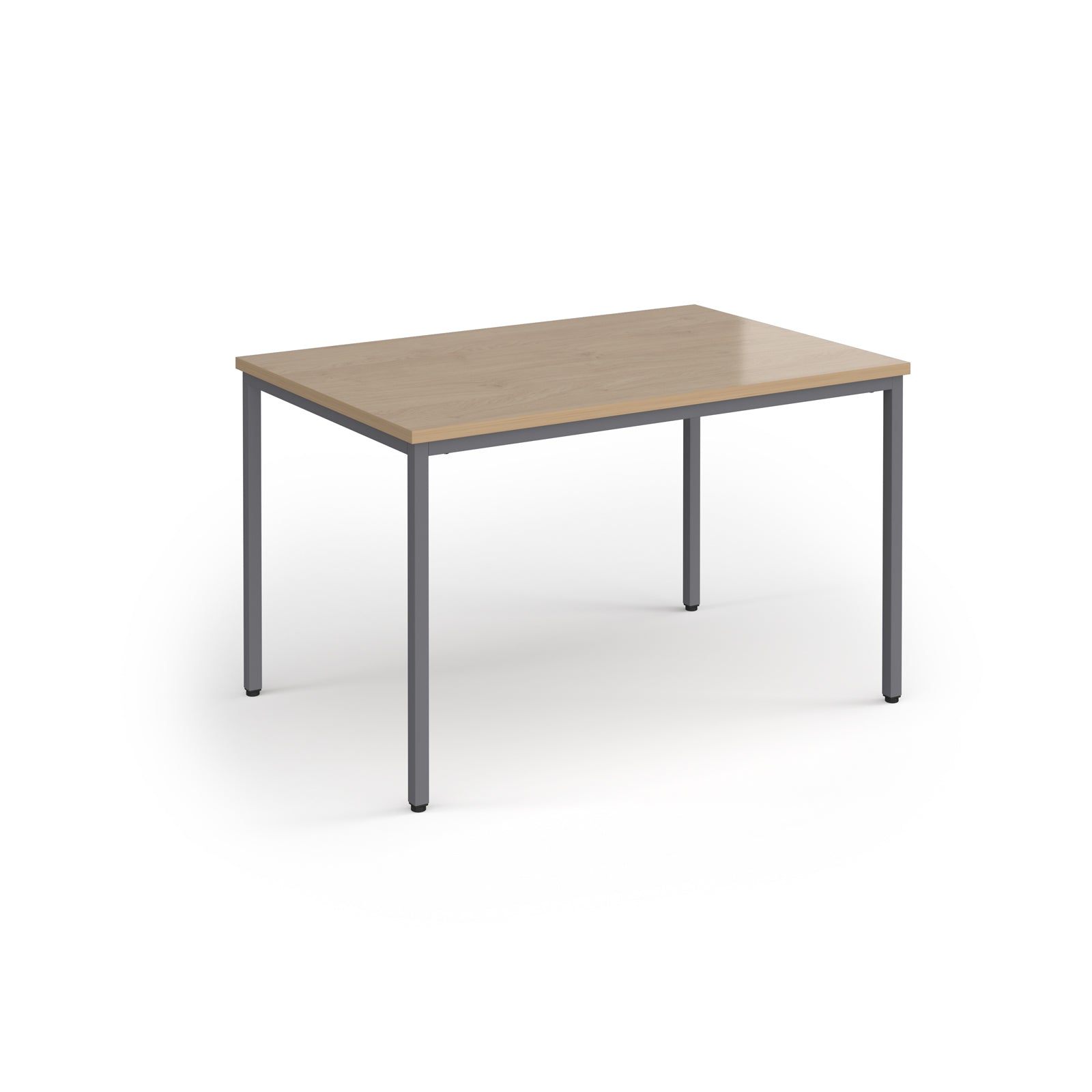 Rectangular Table Frame Flexi 25 Rectangular Table With Graphite Frame - Kendal Oak– NWOF