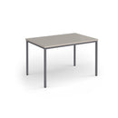 Flexi 25 Rectangular Table With Graphite Frame - Light Grey - NWOF